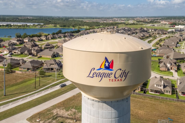 league-city-water tower